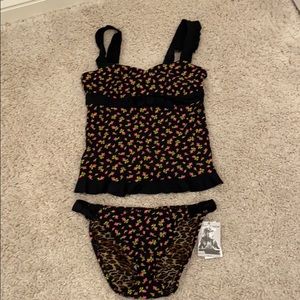 Betsey Johnson swim set